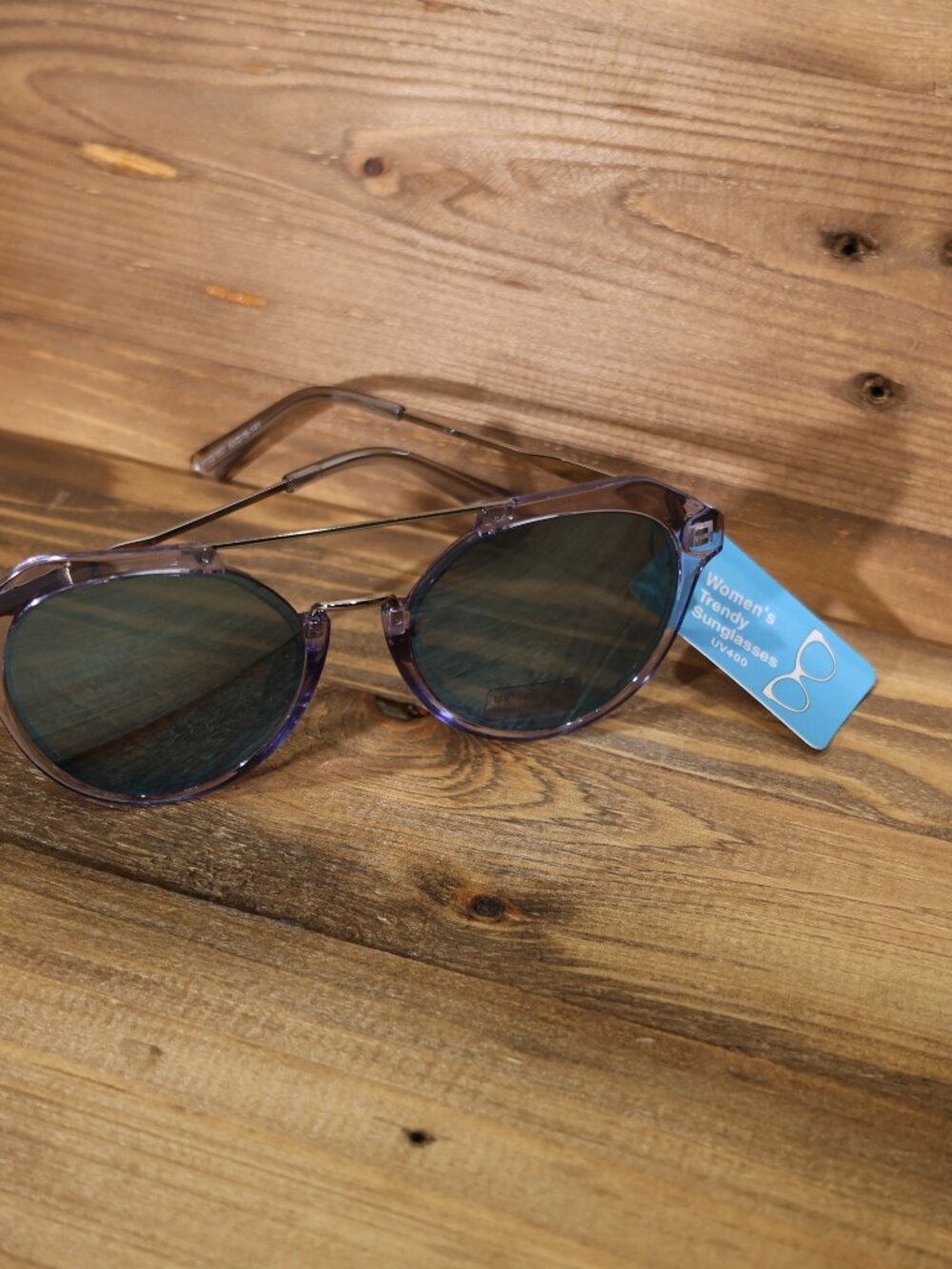 Women's Trendy Sunglasses Designer Lavender Blue Fashion - Picture 2 of 5